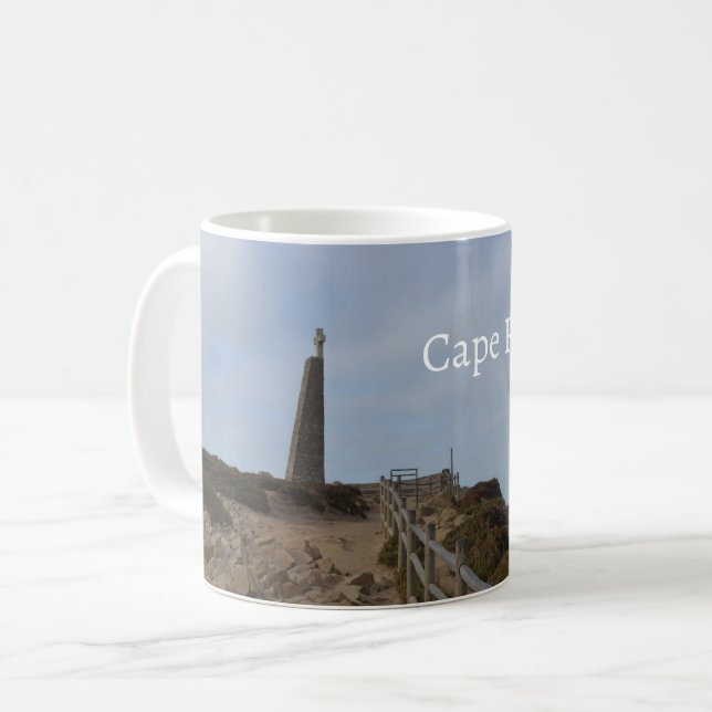 Caneca De Café Trilha Costeira Cape Roca (Frente Esquerda)