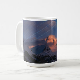Caneca De Café Trilha de Estrelas Mt. Everest Tibete, China
