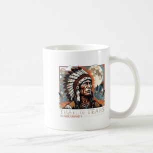 Caneca De Café Trilha De Lágrimas Memorial Nativo Americano