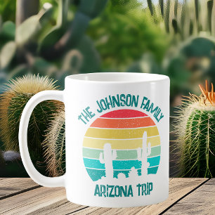 Caneca De Café Trilha do Deserto da Arizona Sunset Cactus Persona