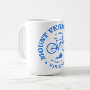 Caneca De Café Trilha do Monte Vernon (ciclismo)