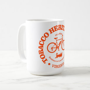 Caneca De Café Trilha do Patrimônio do Cigarro (ciclismo)