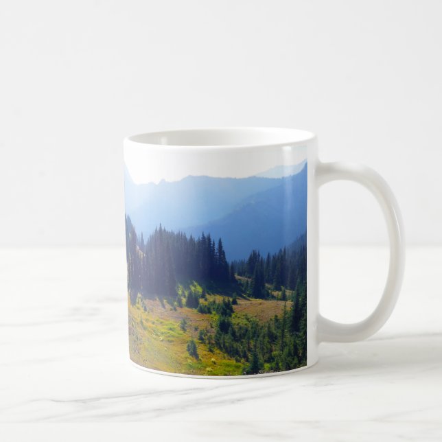 Caneca De Café Trilha Hurricane Ridge (Direita)