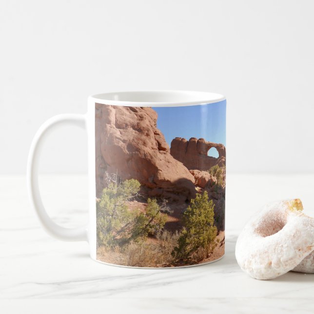 Caneca De Café Trilha para Skyline Arch (Com Donut)