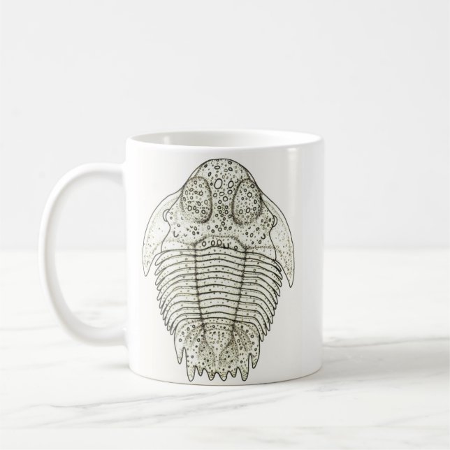 Caneca De Café Trilobite Café Mug (Esquerda)