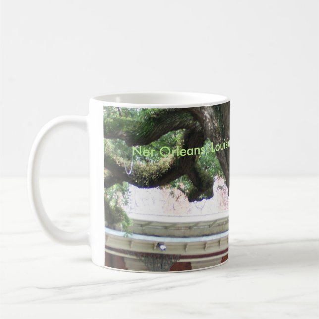 Caneca De Café Trimestre Francês de Nova Orleans (Esquerda)