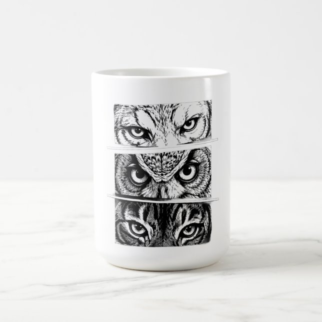Caneca De Café Trindade de Águia Tigre Lobo (Centro)