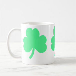 Caneca De Café Trindade do Trevo Verde Três