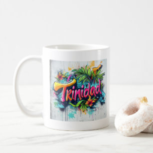 Caneca De Café Trinidad e Grafites: Island Street Art Ed