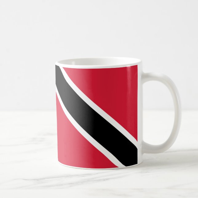 Caneca De Café Trinidad e Tobago Flag Mug (Direita)