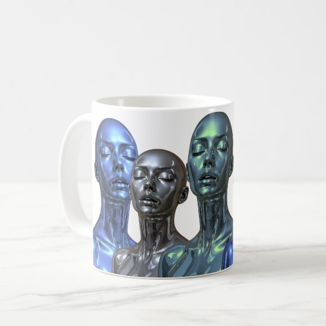 Caneca De Café Trinity of Tomorrow (Frente Esquerda)