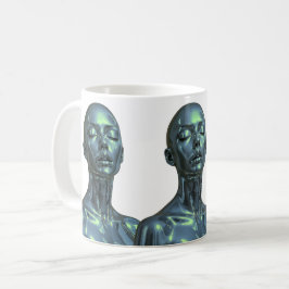 Caneca De Café Trio Android Grace