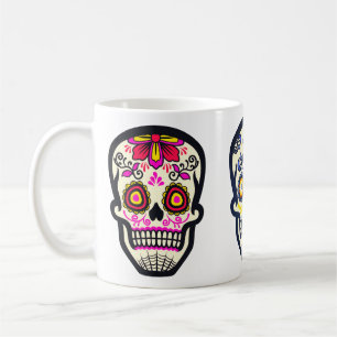 Caneca De Café Trío de Caveira Açucarada