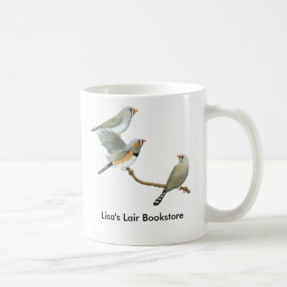 Caneca De Café Trio do passarinho de zebra - Promo do guttata de