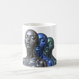 Caneca De Café Trío Futurista