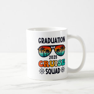 Caneca De Café Trip Cl De Graduação De 2025 Summer Va, Mais velho