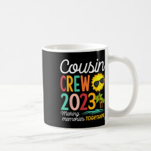 Caneca De Café Trip da Família Cousin Crew 2023 Summer Vacation B