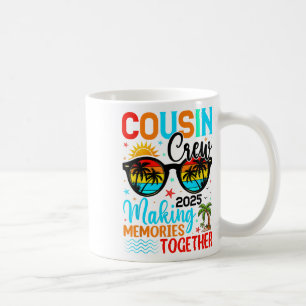 Caneca De Café Trip da Família Cousin Crew 2025 Summer Vacation B