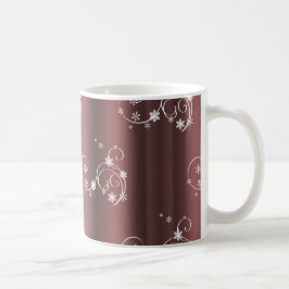 Caneca De Café Tripas brancas e marrons metállicas Natal