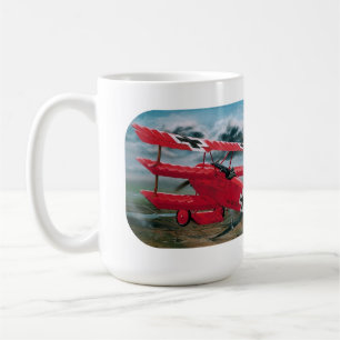 Caneca De Café Triplane da Primeira Guerra Mundial do Baron