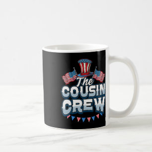 Caneca De Café Tripulação: 4 De Julho Grupo De Combinação Familia