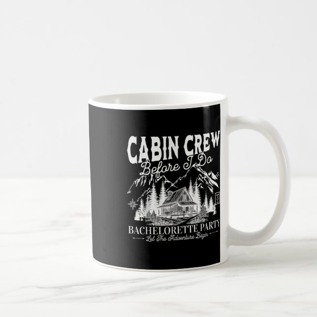 Caneca De Café Tripulação de Cabine Antes de Eu Fazer Acampamento (Direita)