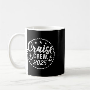 Caneca De Café Tripulação de Cruzeiro 2025 Grupo de Viagem de Fér