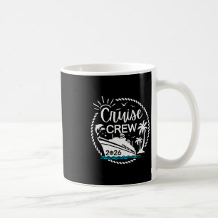 Caneca De Café Tripulação de Cruzeiro 2026 Cruzeiros de Família e
