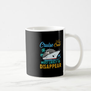 Caneca De Café Tripulação de Cruzeiro de Família Engraçada Vintag