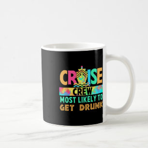 Caneca De Café Tripulação de Cruzeiro de Férias de Tie Dye Mais P