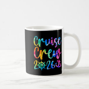 Caneca De Café Tripulação de cruzeiro navegando férias de verão n