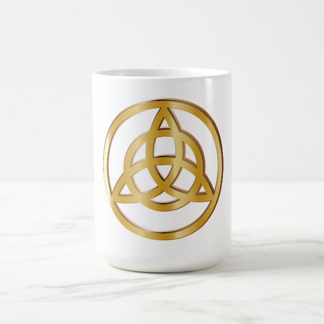 Caneca De Café Triquetra symbol (Centro)