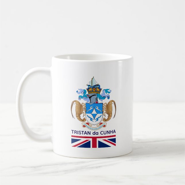 Caneca De Café Tristan da Cunha (Esquerda)