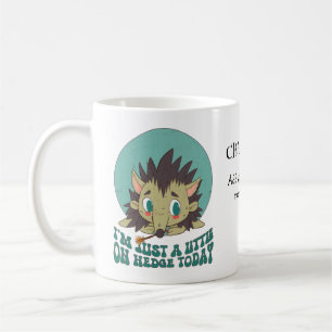 Caneca De Café Triste costume de ouriços