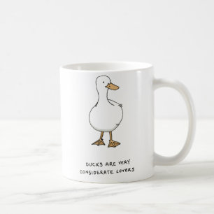 Caneca De Café trivialidade do pato