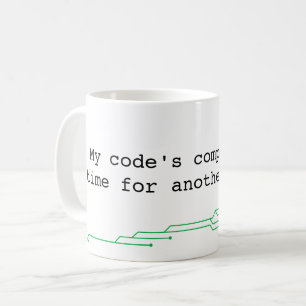 Caneca De Café Trocadilho de Humor do Programador