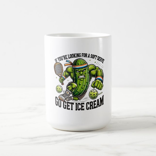 Caneca De Café Trocadilho engraçado para amante de Pickleball com (Centro)