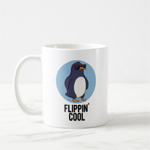 Caneca De Café Trocadilho Legal de Pinguin Cute