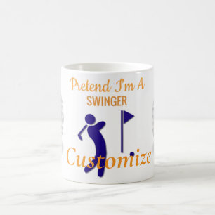 Caneca De Café Trocando Golfer Thunder_Thunder_Cove