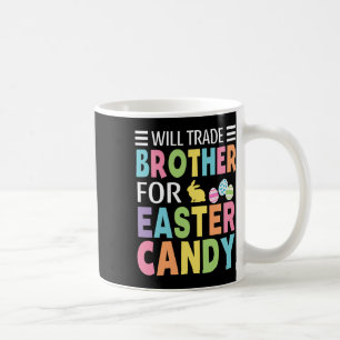 Caneca De Café Trocar Irmão Por Doces De Páscoa Meninos Meninas C