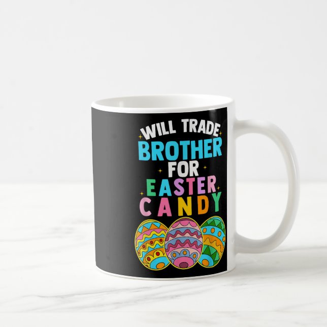 Caneca De Café Trocará Irmão Por Caçadores De Ovo De Páscoa (Direita)