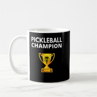 Caneca De Café Troféu Pickleball 634 do campeão de picleball engr