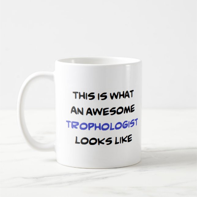 Caneca De Café trofólogo incrível (Esquerda)