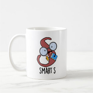 Caneca De Café Trola Inteligente do Alfabeto Engraçado S