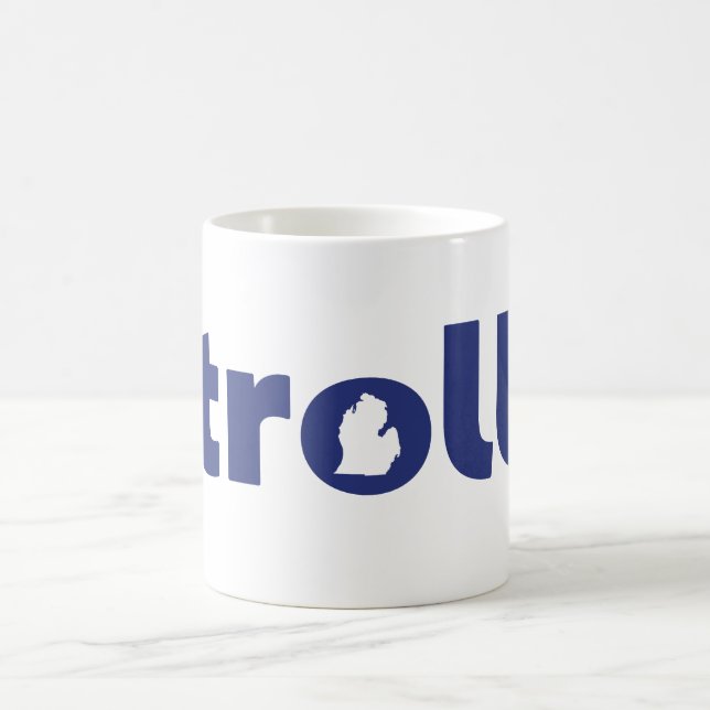 Caneca De Café Troll de Michigan (Centro)