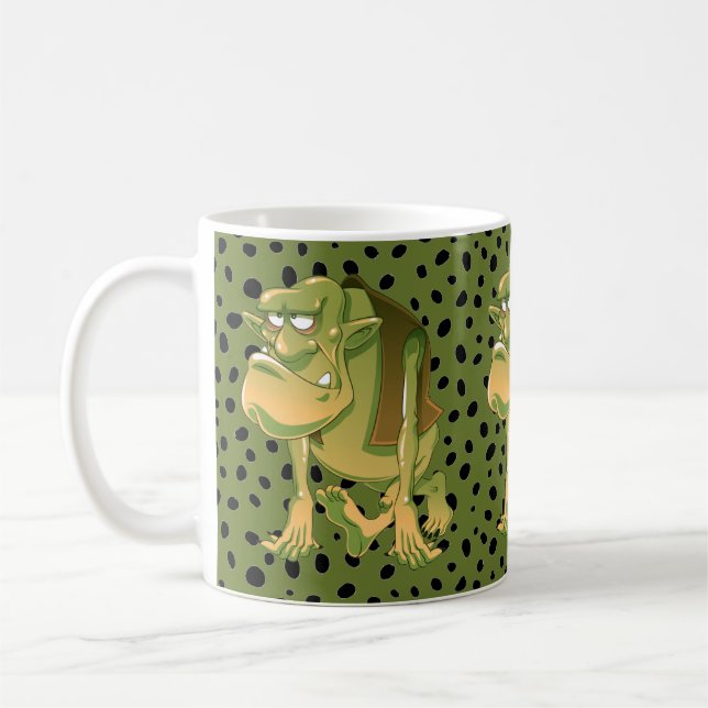 Caneca De Café Troll feio (Esquerda)