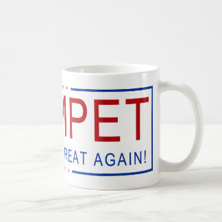 Caneca De Café TROMBETA - faça o excelente da música outra vez!