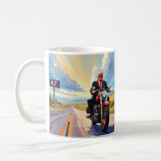 Caneca De Café Trombose na moto do passado de 47 signo Belo EUA