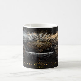 Caneca De Café Trono de Poeira Fantasia Sombria