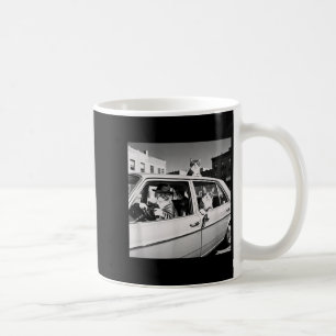 Caneca De Café Tropa de Gato Engraçado Design Felino Legal Vintag